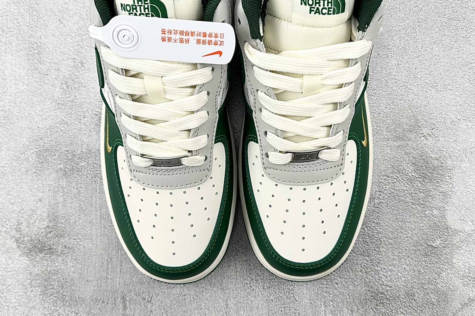 Nike Air Force 1'07 北面 联名 绿白灰 ZH2598-321