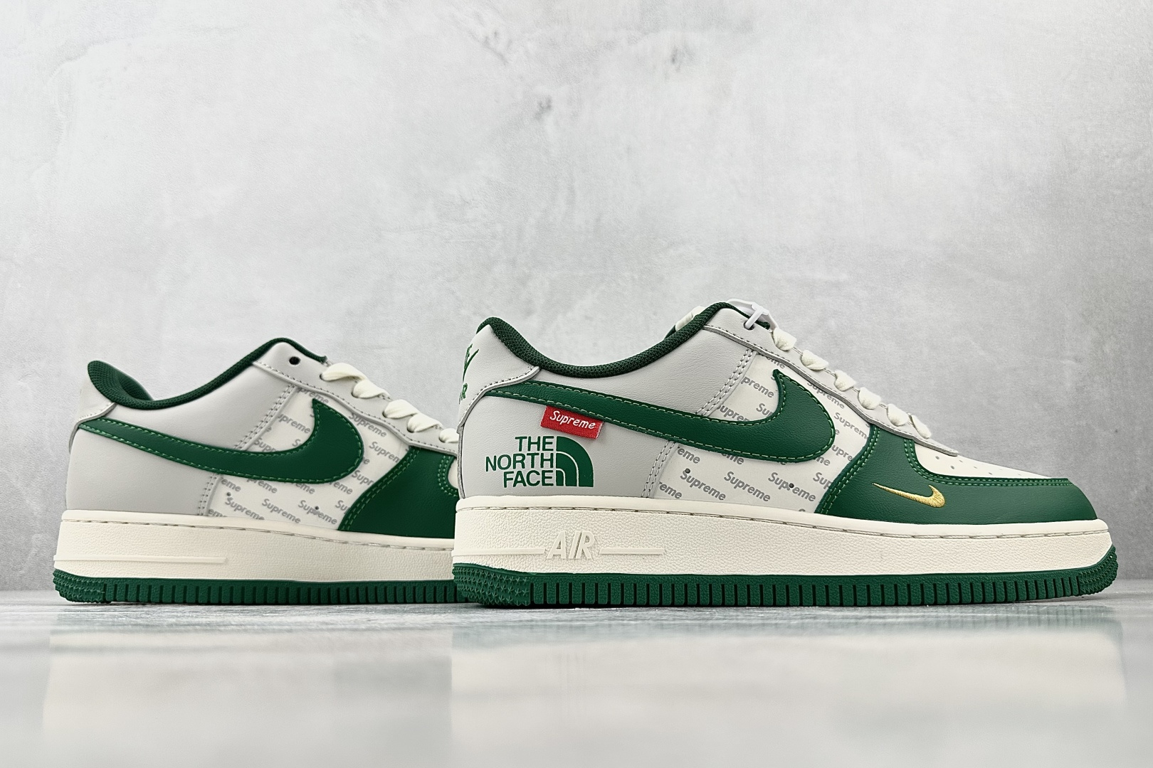 Nike Air Force 1'07 北面 联名 绿白灰 ZH2598-321
