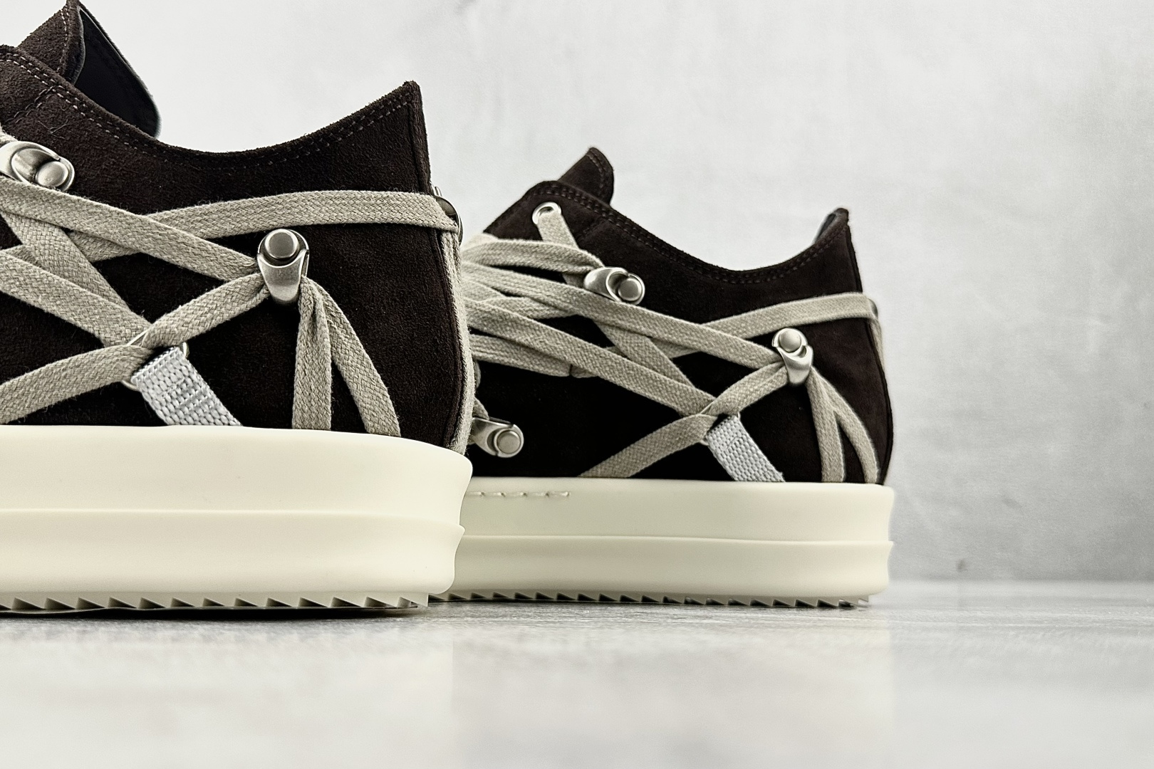 RICK OWENS/RO Megalace 棕色 RU01E5886LVSW1-141