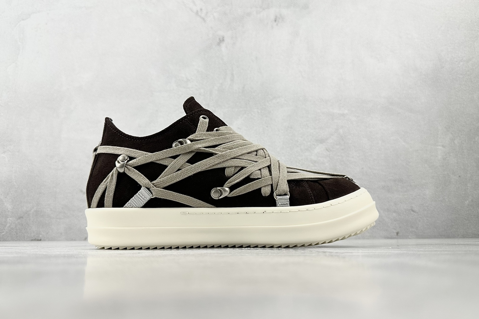 RICK OWENS/RO Megalace 棕色 RU01E5886LVSW1-141