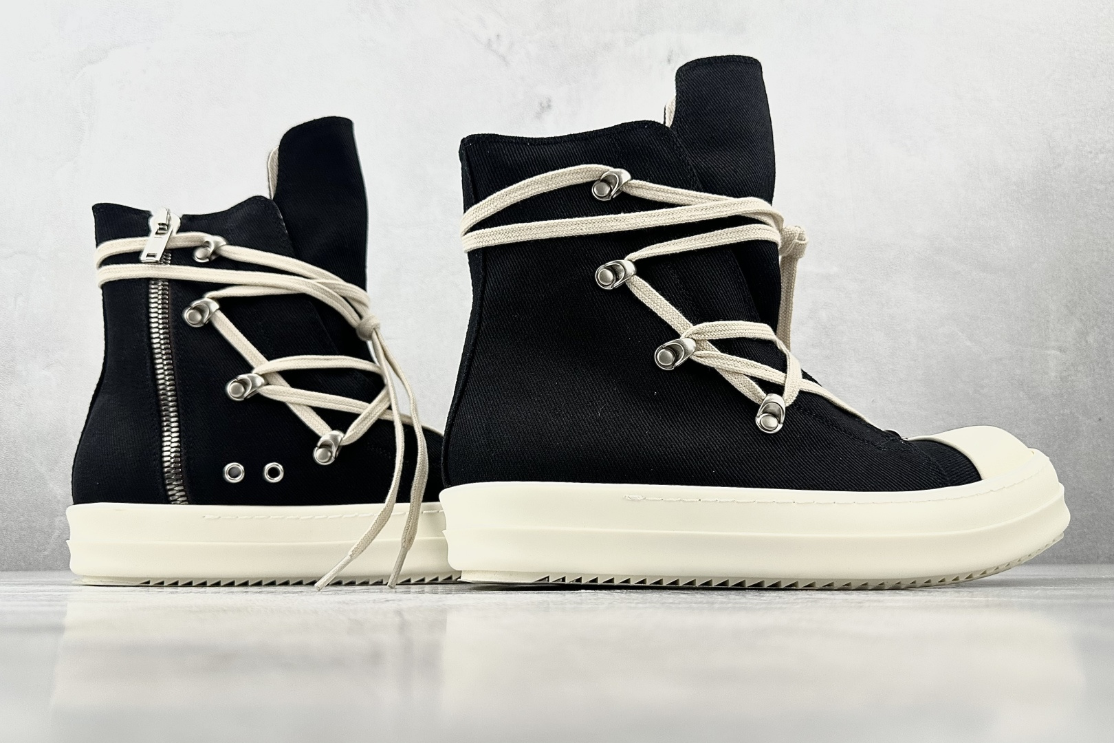 Rick Owens DRKSHDW Drkshdw 黑白色 DU02B4805MU-911