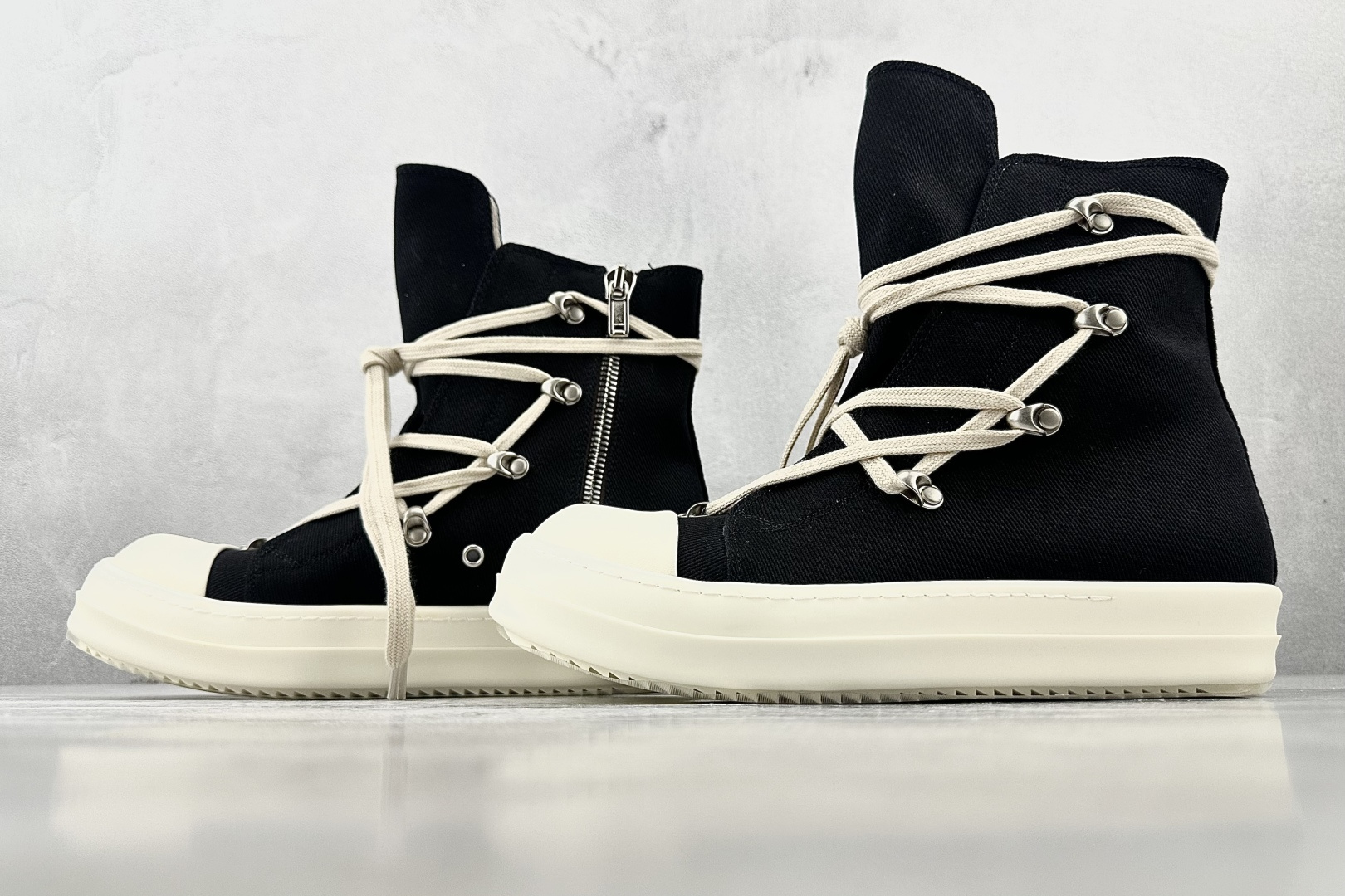 Rick Owens DRKSHDW Drkshdw 黑白色 DU02B4805MU-911