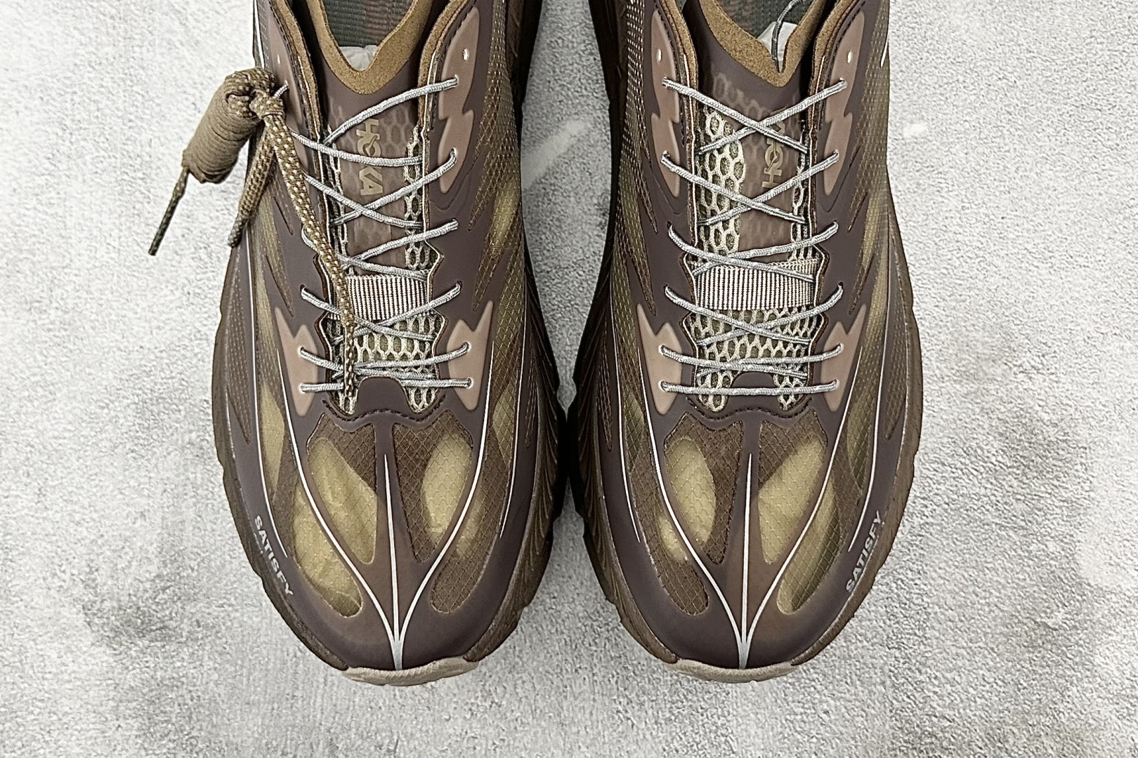 Satisfy x HOKA ONE ONE Mafate Speed 4 棕色 1157050-RBBR-莆田鞋,莆田鞋货源,高仿鞋,高仿鞋货源,安福档口,莆田高仿鞋,莆田鞋批发,高仿鞋批发,莆田高仿运动鞋,高仿运动鞋,莆田运动鞋 Satisfy x HOKA ONE ONE Mafate Speed 4 棕色 1157050-RBBR