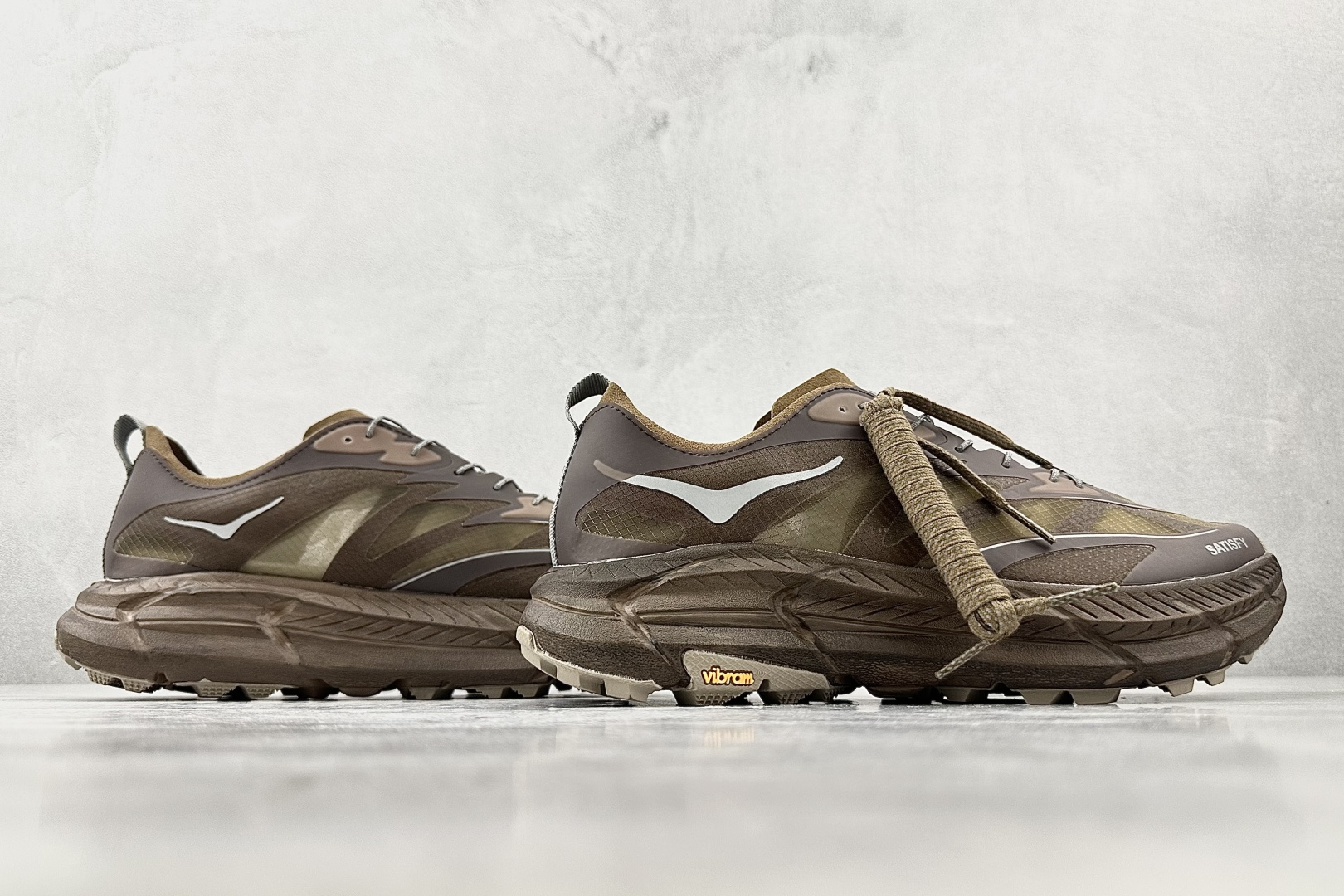 Satisfy x HOKA ONE ONE Mafate Speed 4 棕色 1157050-RBBR-莆田鞋,莆田鞋货源,高仿鞋,高仿鞋货源,安福档口,莆田高仿鞋,莆田鞋批发,高仿鞋批发,莆田高仿运动鞋,高仿运动鞋,莆田运动鞋 Satisfy x HOKA ONE ONE Mafate Speed 4 棕色 1157050-RBBR