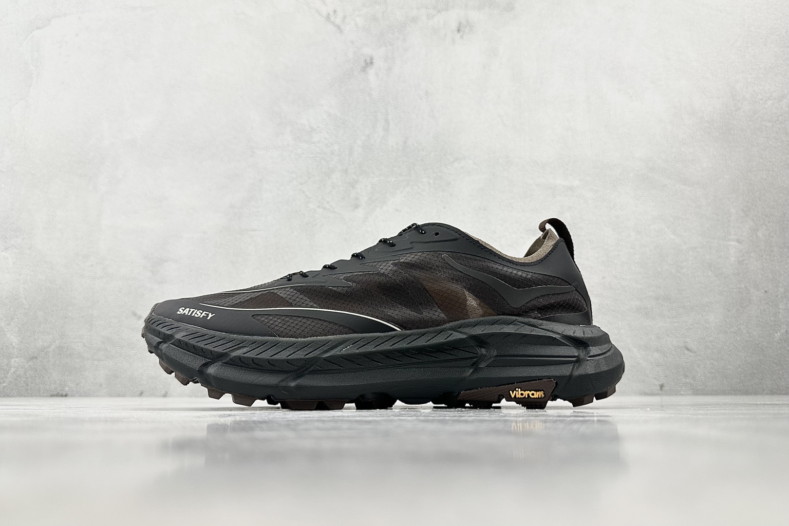 TC 纯原 
Satisfy x HOKA ONE ONE Mafate Speed 4 黑色

货号：