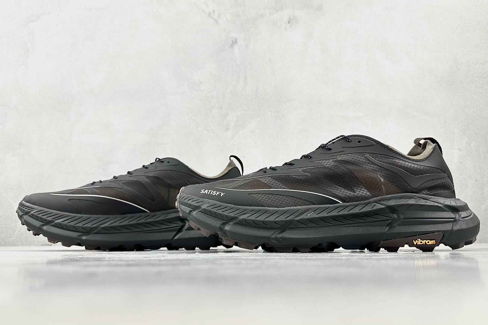 TC 纯原 
Satisfy x HOKA ONE ONE Mafate Speed 4 黑色

货号：