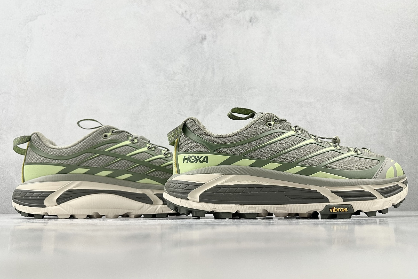 HOKA ONE ONE Mafate Three 2 米绿 1141572-BYS