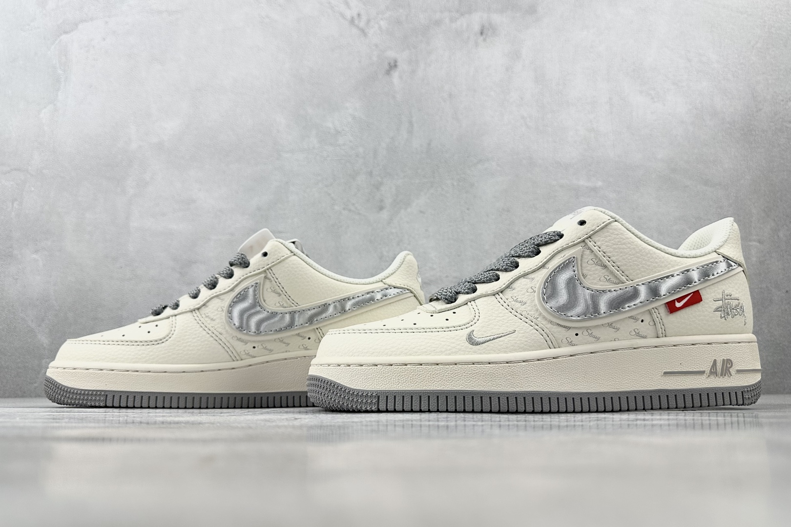 Nike Air Force 1'07 斯图西 联名 米白灰 XX3168-209