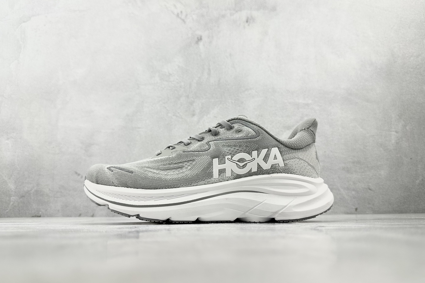 HOKA ONE ONE CLIFTON 10 灰色 1162030-STLLR