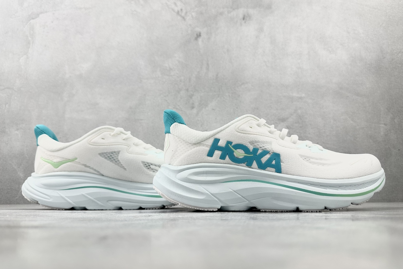 HOKA ONE ONE CLIFTON 10 白蓝 1162031-WTCL