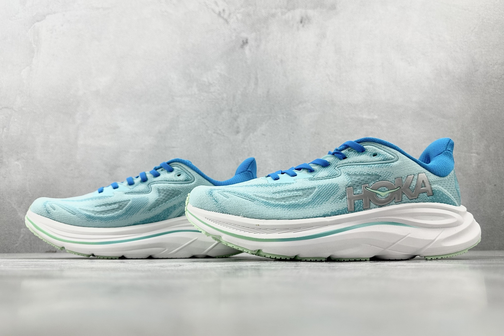 HOKA ONE ONE CLIFTON 10 蓝色 1162031-SKYW