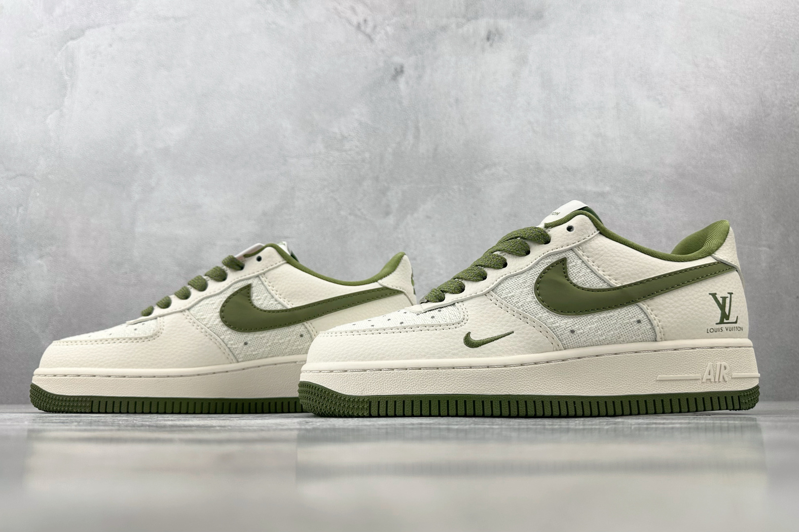 260 Nike Air Force 1'07 LV 联名 米白绿 XX3168-192-Chinese  UA Cheap High Quatity Brand  Clothes Bags handbags Sneakers wholesale wholesaler seller from China Factory suppliers Fashion Clothing  Shoes best Quality Beautiful Price  260 Nike Air Force 1'07 LV 联名 米白绿 XX3168-192