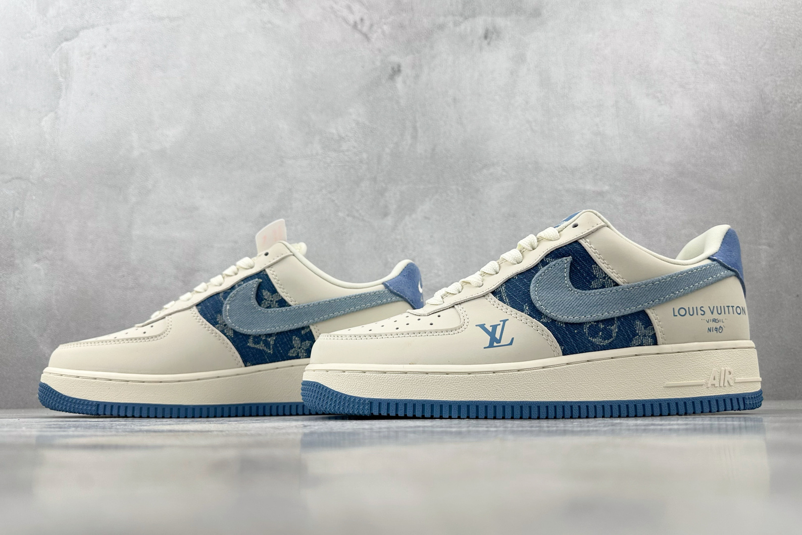 260 Nike Air Force 1'07 NIKE 联名 米白蓝 DF0188-068-Chinese  UA Cheap High Quatity Brand  Clothes Bags handbags Sneakers wholesale wholesaler seller from China Factory suppliers Fashion Clothing  Shoes best Quality Beautiful Price  260 Nike Air Force 1'07 NIKE 联名 米白蓝 DF0188-068