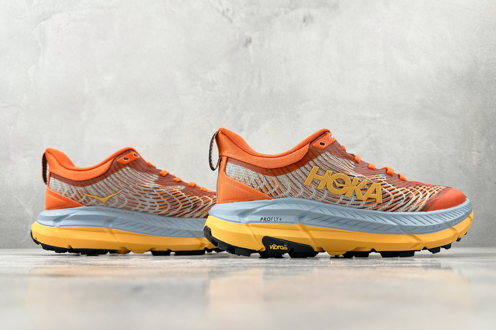 210 HOKA ONE ONE Mafate Speed 4 橙色 1129930-PBSSN