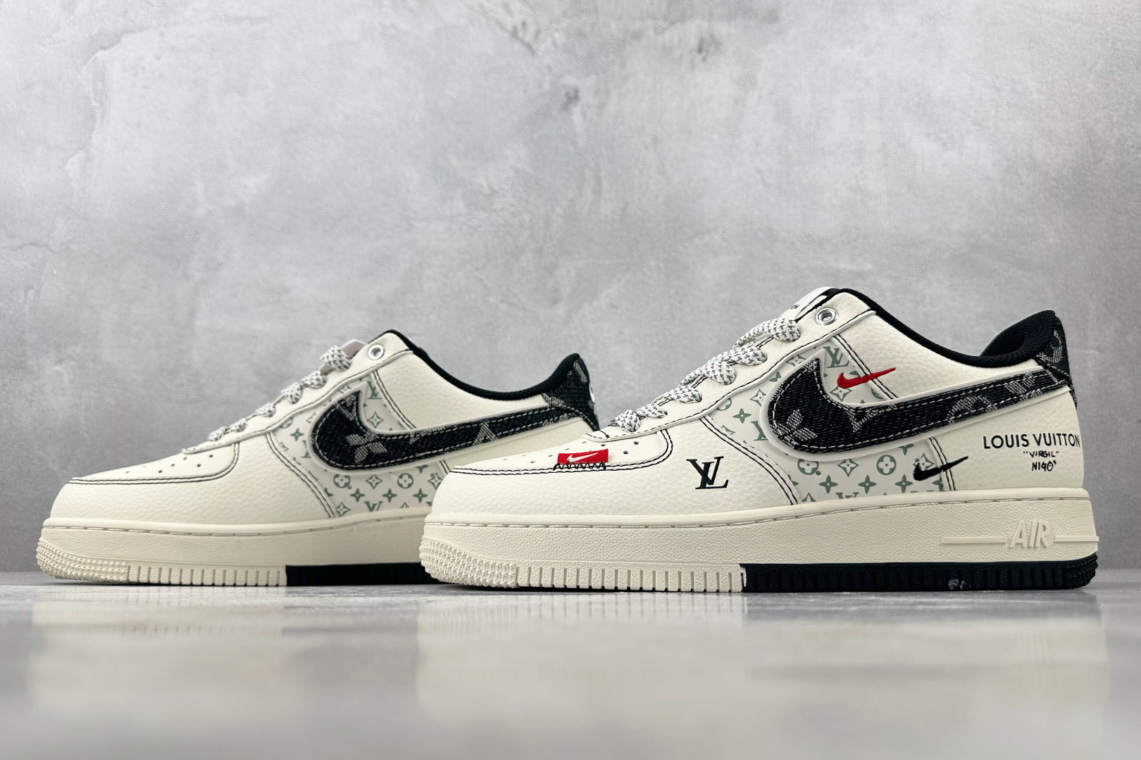 260 Nike Air Force 1'07 LV 联名 米白黑 YX5066-341-Chinese UA Cheap High Quatity Brand Clothes Bags handbags Sneakers wholesale wholesaler seller from China Factory suppliers Fashion Clothing Shoes best Quality Beautiful Price 260 Nike Air Force 1'07 LV 联名 米白黑 YX5066-341