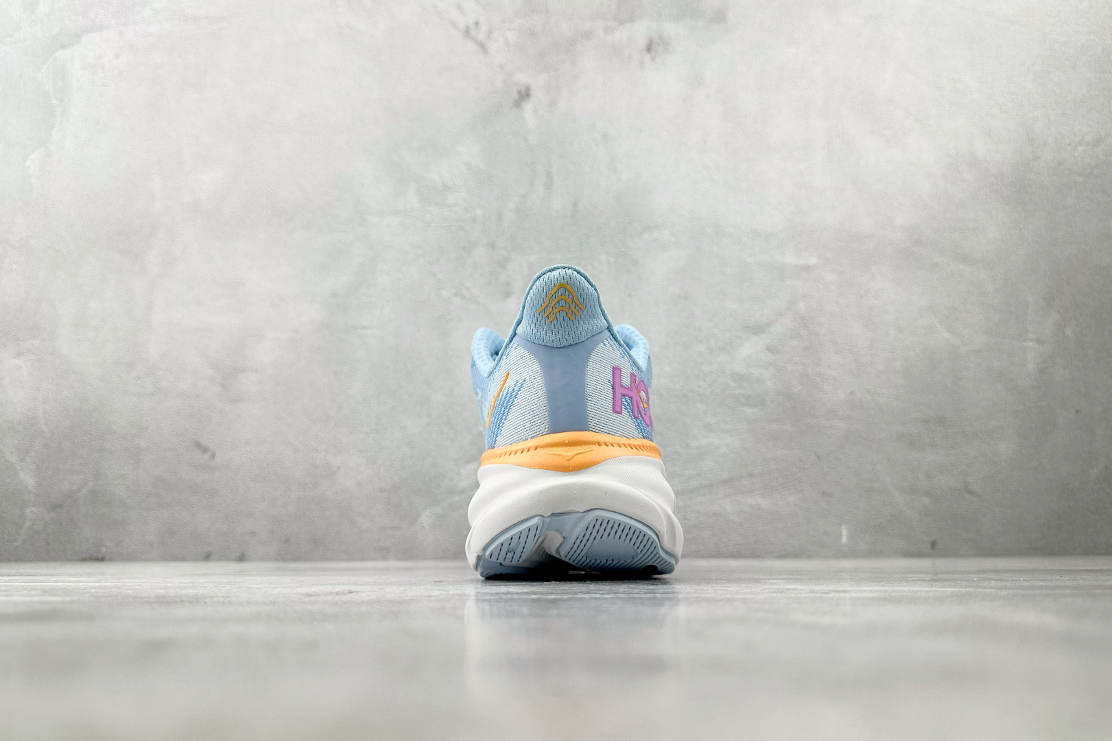 170 HOKA ONE ONE Clifton 9 蓝橙 1127896-ABIW