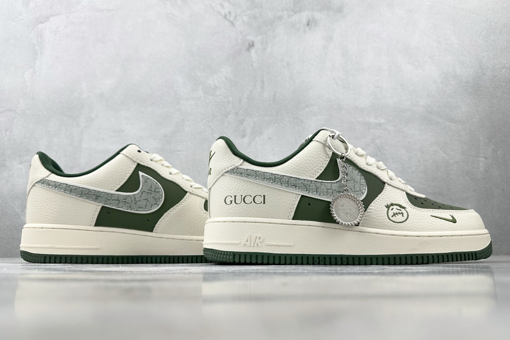 260 Nike Air Force 1'07 GUCCI 联名 白绿 KK1988-095