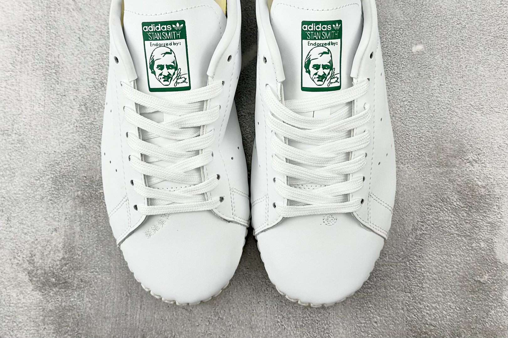 170 出口订单 CL x adidas originals STAN SMITH Espadrille 白绿色 JQ9226