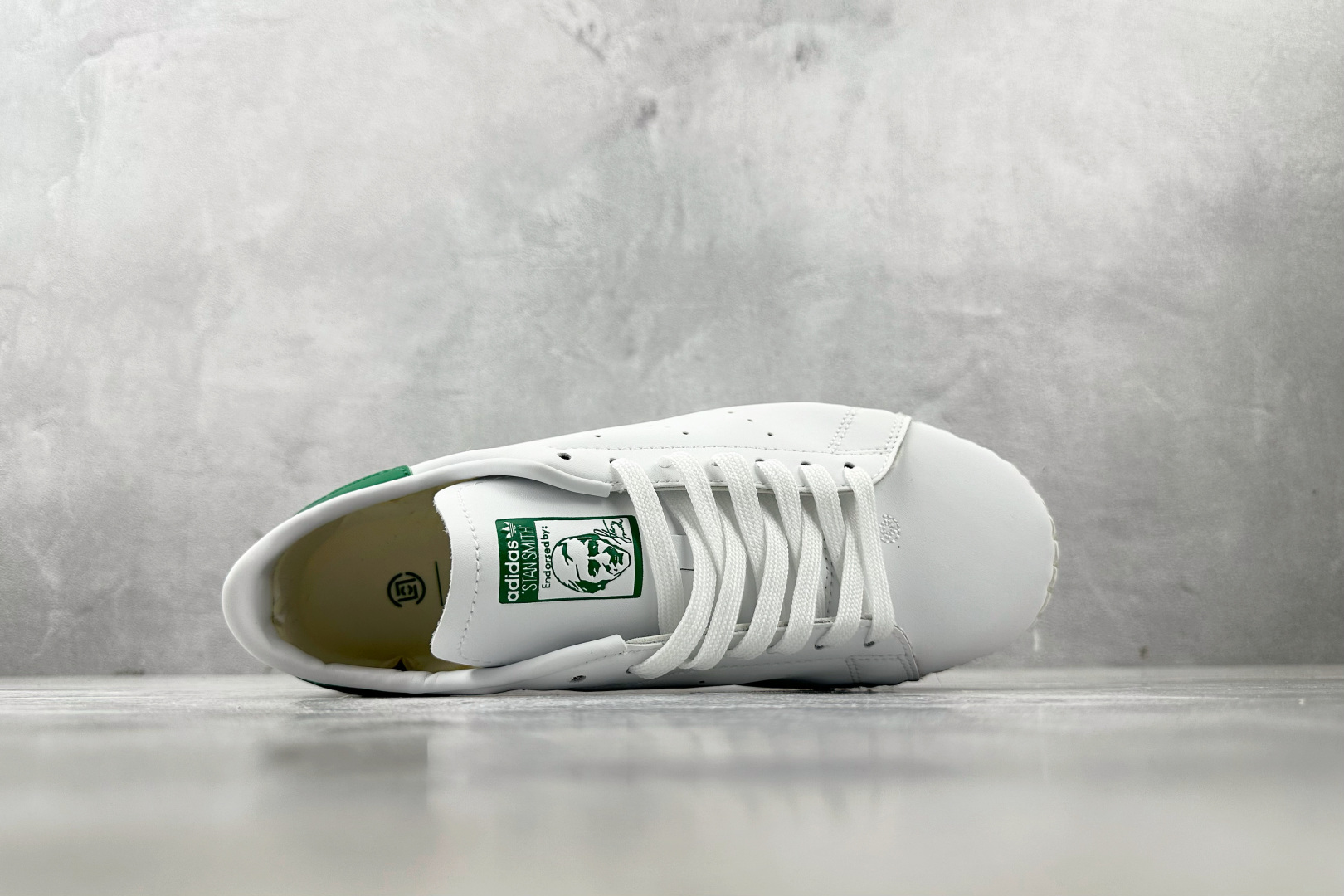 170 出口订单 CL x adidas originals STAN SMITH Espadrille 白绿色 JQ9226