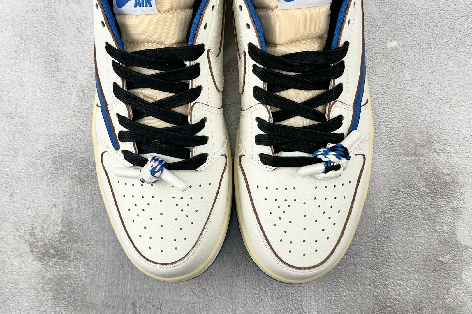 200 综合版 Travis Scott x Jordan Air Jordan 1 Low OG 蓝色 DM7866-104