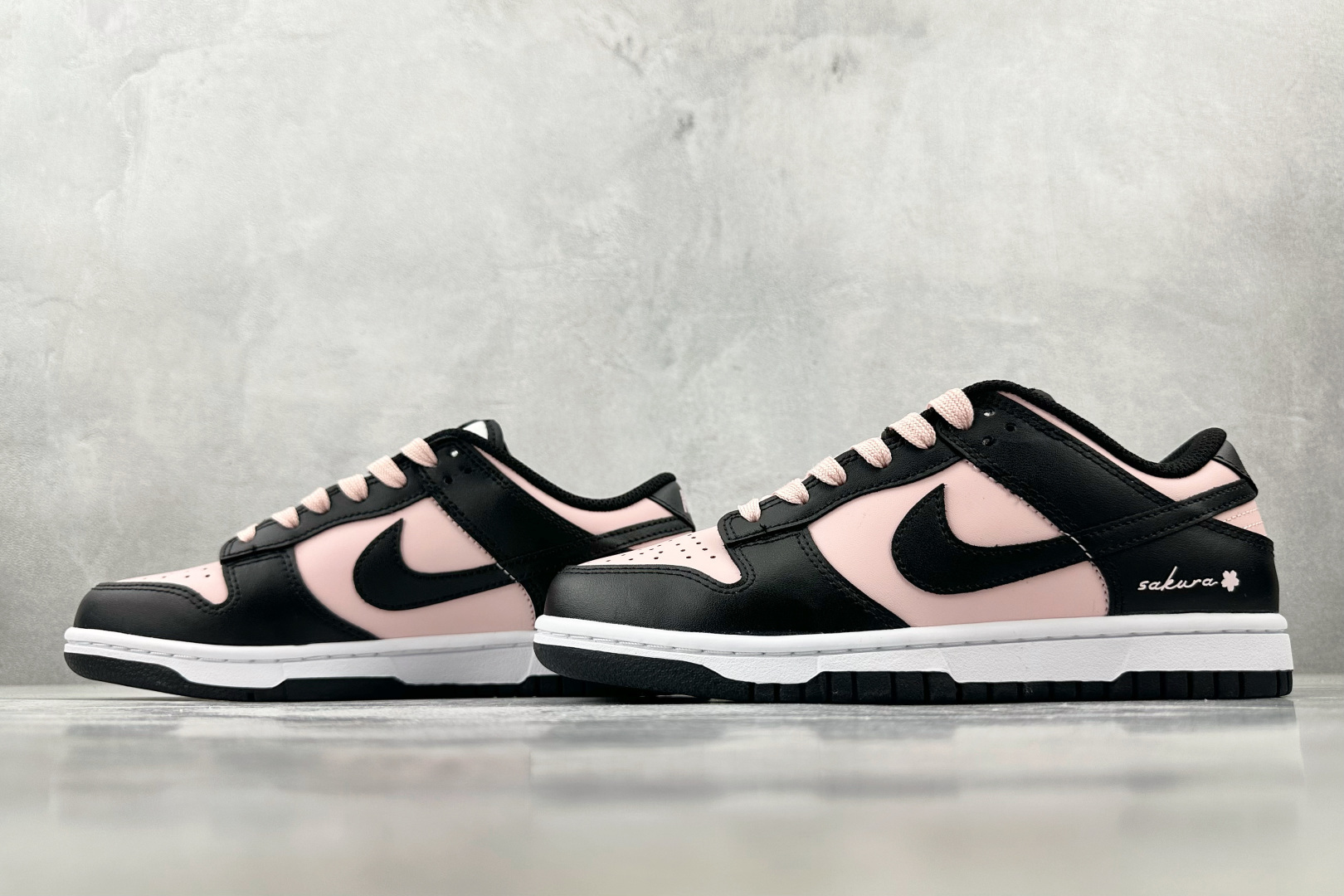 260 定制球鞋 Nike Dunk 富士山芝樱 黑粉 DD1391-100