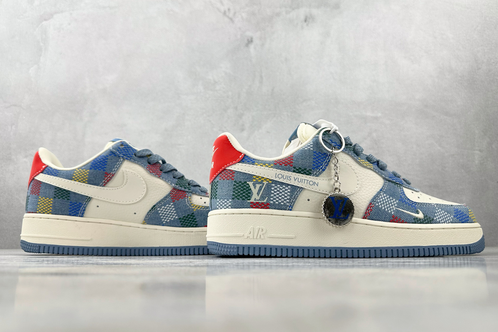 图片[6]-XC  Nike Air Force 1\’07 LV 联名 蓝白 货号：XL1979 101 尺码：36 36.5 37.5 38 38.5 39 40 40.5 41 42 42.5 43 44 44.5 45-选品中心