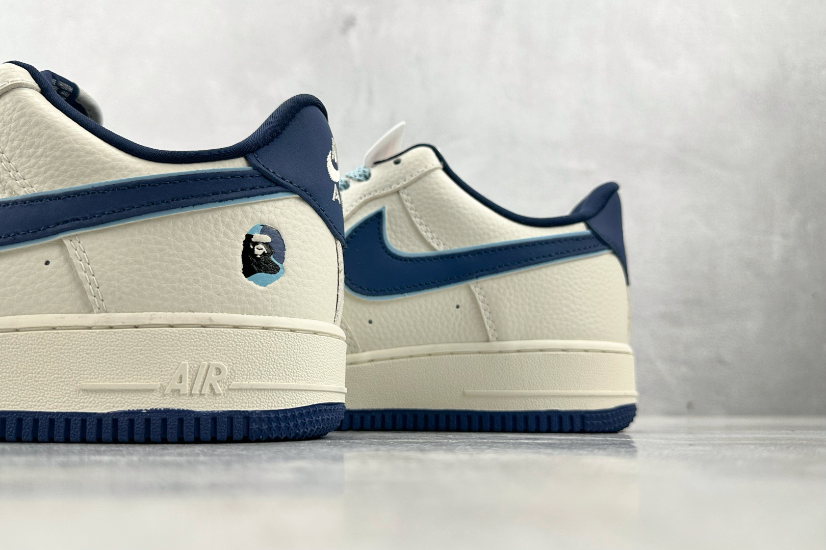 图片[8]-XC  Nike Air Force 1\’07 猿人头 联名 米白蓝 货号：KB1688 002 尺码：36 36.5 37.5 38 38.5 39 40 40.5 41 42 42.5 43 44 44.5 45-选品中心