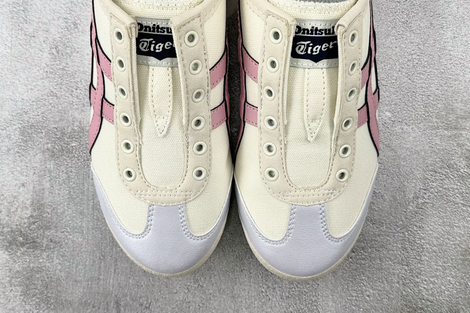 图片[7]-SC  渠道特供 【定制球鞋】Onitsuka Tiger鬼塚虎 MEXICO 66 黑豹定制 芭蕾恋人米黄粉 货号：1183A360-205 尺码：36 36.5 37.5 38 38.5 39 40 40.5 41 42 42.5 43 44-选品中心