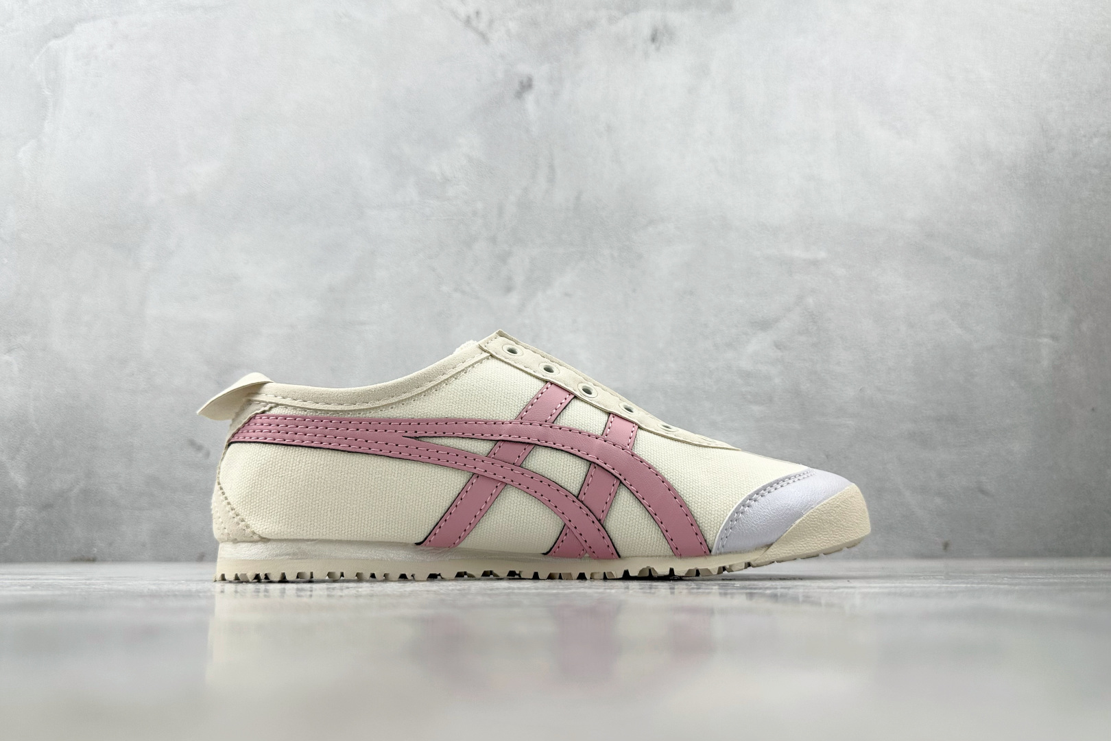 图片[2]-SC  渠道特供 【定制球鞋】Onitsuka Tiger鬼塚虎 MEXICO 66 黑豹定制 芭蕾恋人米黄粉 货号：1183A360-205 尺码：36 36.5 37.5 38 38.5 39 40 40.5 41 42 42.5 43 44-选品中心