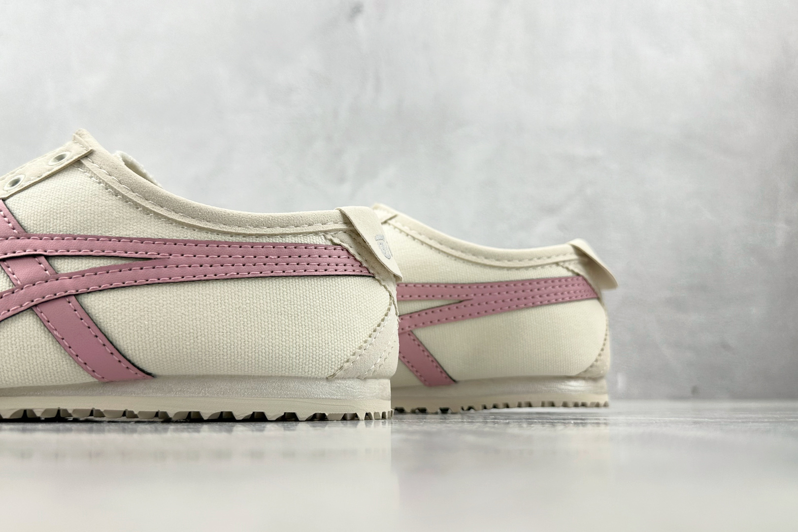 图片[8]-SC  渠道特供 【定制球鞋】Onitsuka Tiger鬼塚虎 MEXICO 66 黑豹定制 芭蕾恋人米黄粉 货号：1183A360-205 尺码：36 36.5 37.5 38 38.5 39 40 40.5 41 42 42.5 43 44-选品中心