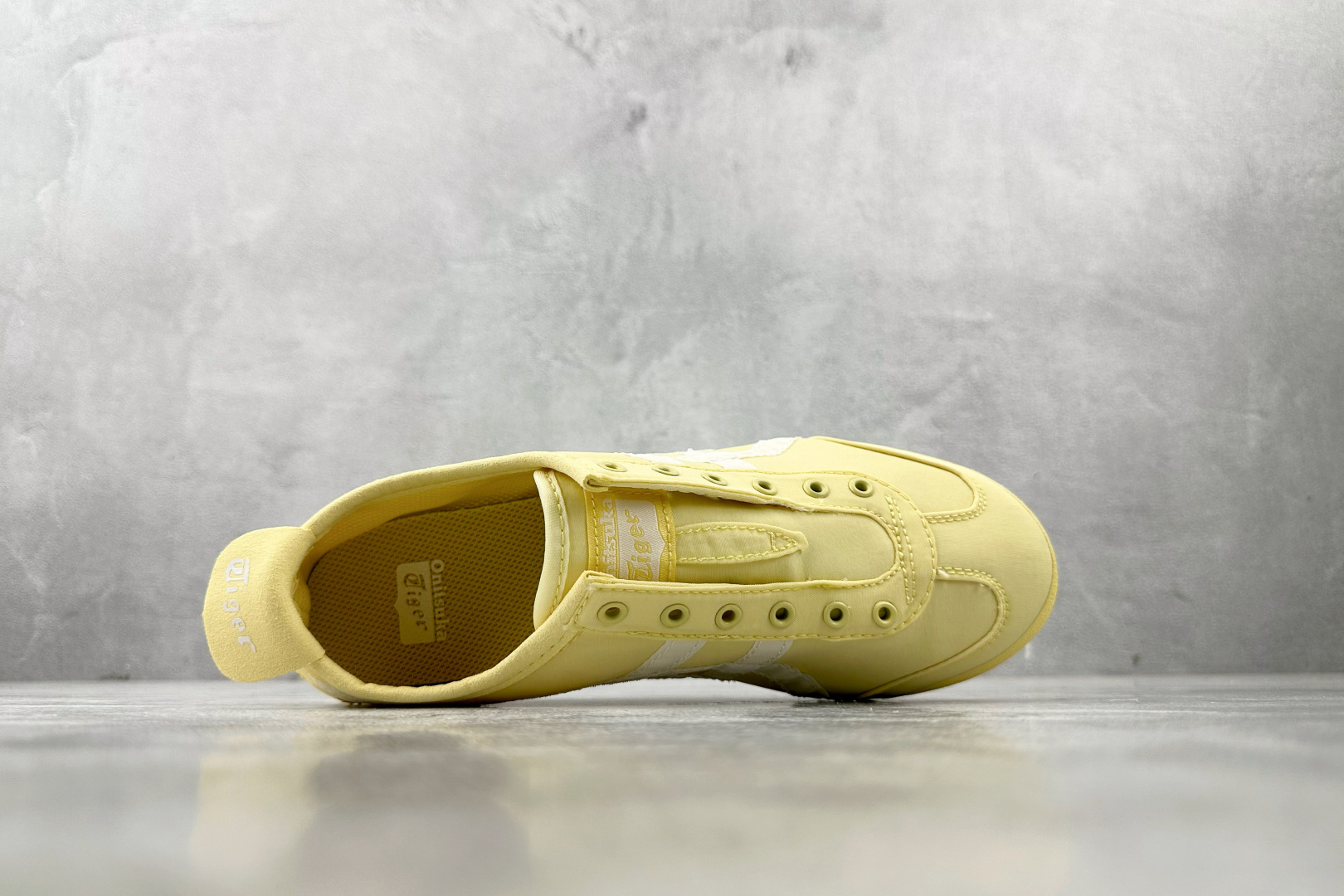 图片[3]-SC  渠道特供 Onitsuka Tiger鬼塚虎 MEXICO 66 slip-on 黄色 货号：1183B603-750 尺码：36 36.5 37.5 38 38.5 39 40 40.5 41 42 42.5 43 44-选品中心