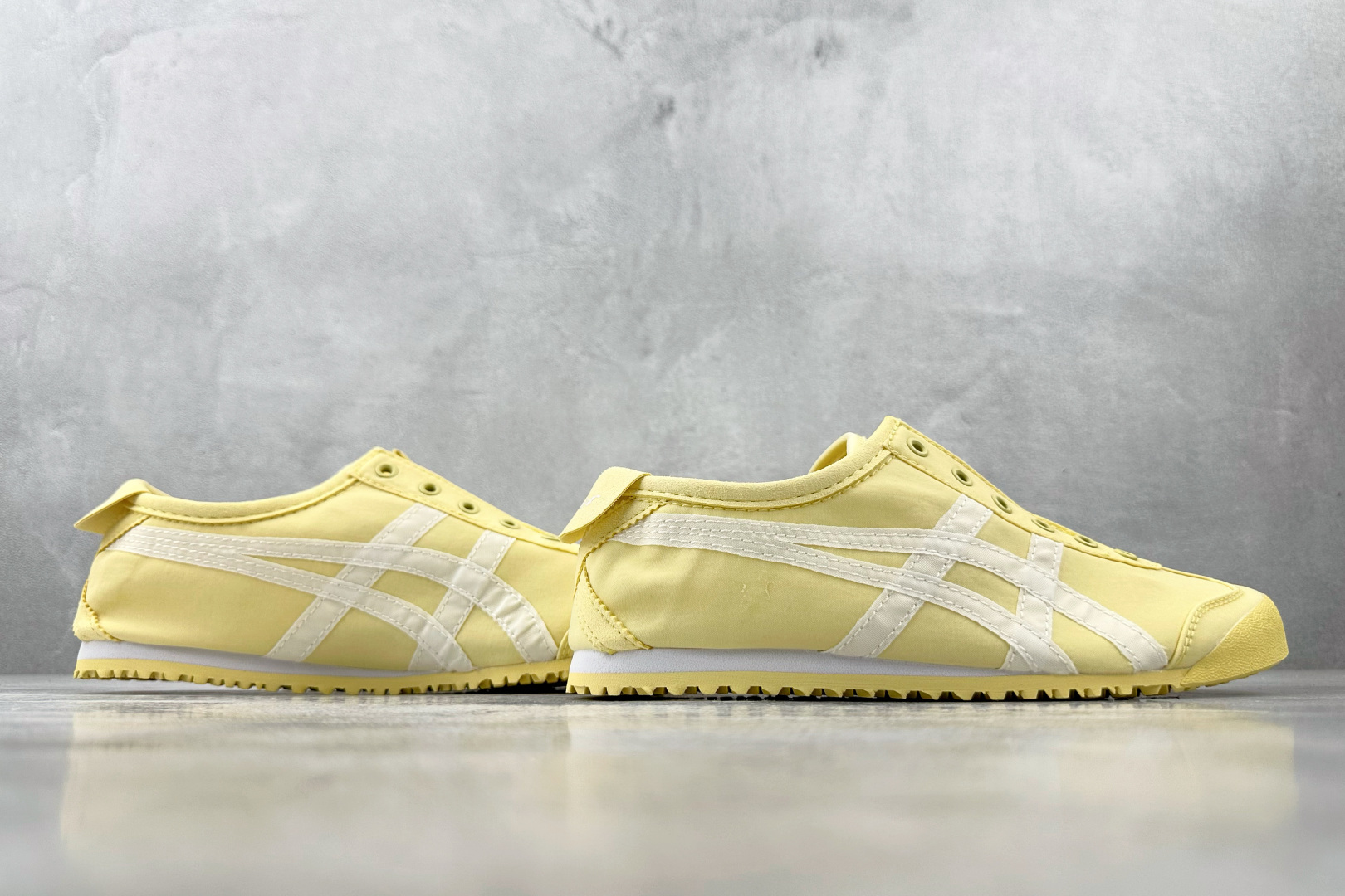 图片[6]-SC  渠道特供 Onitsuka Tiger鬼塚虎 MEXICO 66 slip-on 黄色 货号：1183B603-750 尺码：36 36.5 37.5 38 38.5 39 40 40.5 41 42 42.5 43 44-选品中心