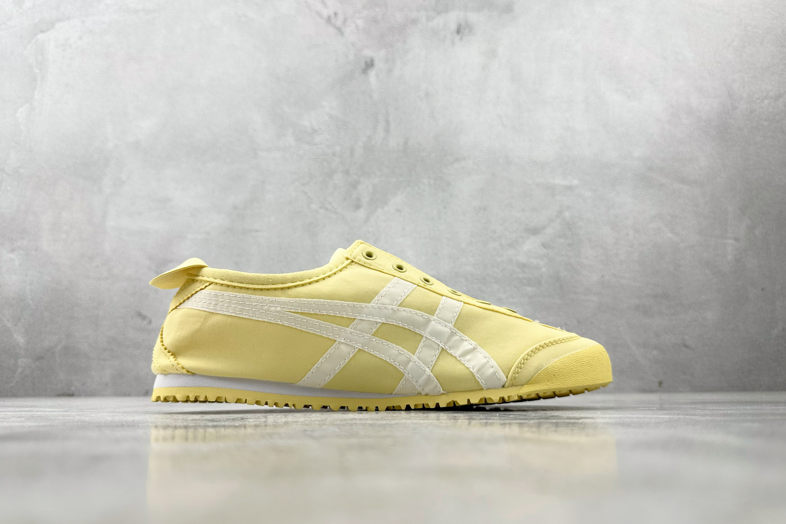 图片[2]-SC  渠道特供 Onitsuka Tiger鬼塚虎 MEXICO 66 slip-on 黄色 货号：1183B603-750 尺码：36 36.5 37.5 38 38.5 39 40 40.5 41 42 42.5 43 44-选品中心