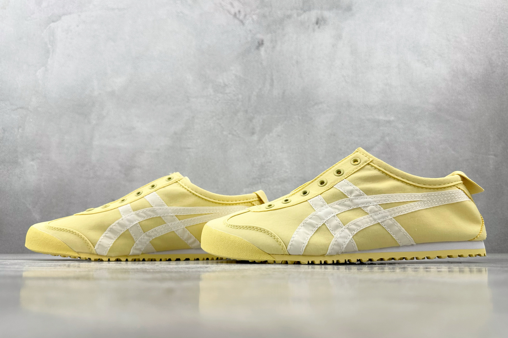 图片[5]-SC  渠道特供 Onitsuka Tiger鬼塚虎 MEXICO 66 slip-on 黄色 货号：1183B603-750 尺码：36 36.5 37.5 38 38.5 39 40 40.5 41 42 42.5 43 44-选品中心