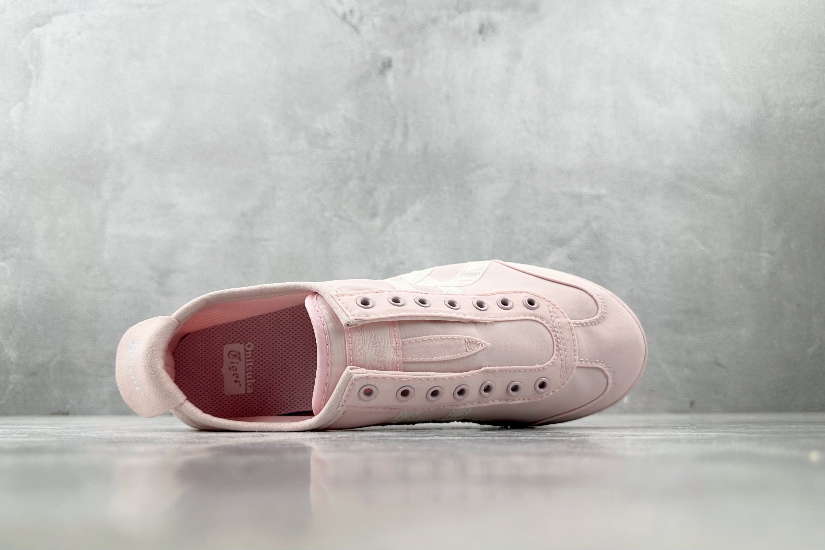 图片[3]-SC  渠道特供 Onitsuka Tiger鬼塚虎 MEXICO 66 slip-on 粉白 货号：1183B603-700 尺码：36 36.5 37.5 38 38.5 39 40 40.5 41 42 42.5 43 44-选品中心