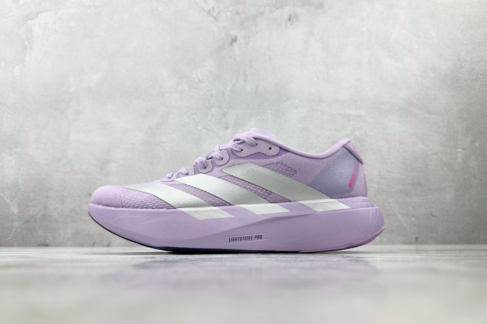 BS  纯原 adidas Adizero Evo SL 紫色 货号：JS4447 尺码：40 40.5 41 42 42.5 43 44 44.5 45-选品中心
