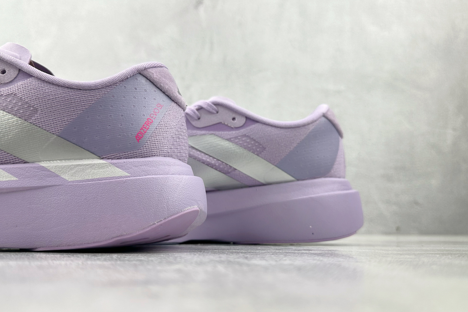 图片[8]-BS  纯原 adidas Adizero Evo SL 紫色 货号：JS4447 尺码：40 40.5 41 42 42.5 43 44 44.5 45-选品中心