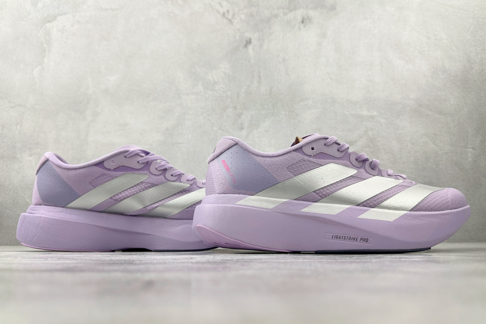 图片[6]-BS  纯原 adidas Adizero Evo SL 紫色 货号：JS4447 尺码：40 40.5 41 42 42.5 43 44 44.5 45-选品中心