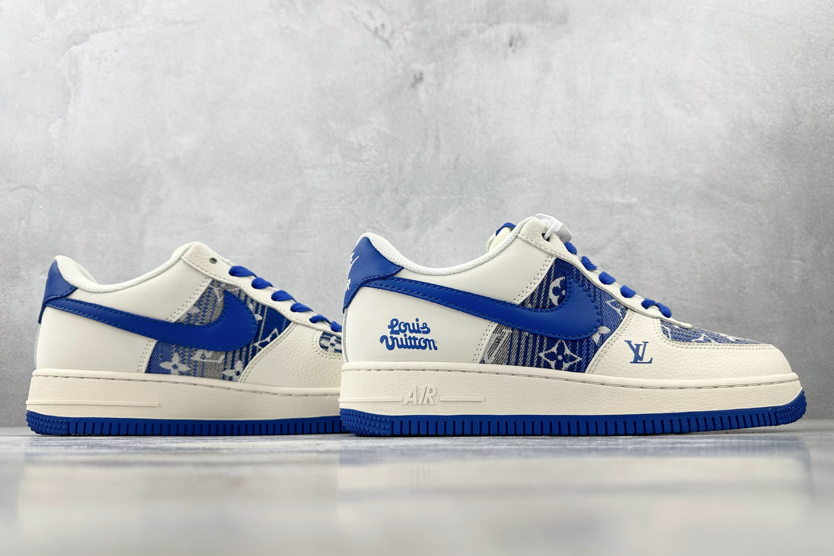 图片[6]-XC  Nike Air Force 1\’07 LV 联名 米白蓝 货号：XS1958 584 尺码：36 36.5 37.5 38 38.5 39 40 40.5 41 42 42.5 43 44 44.5 45-选品中心
