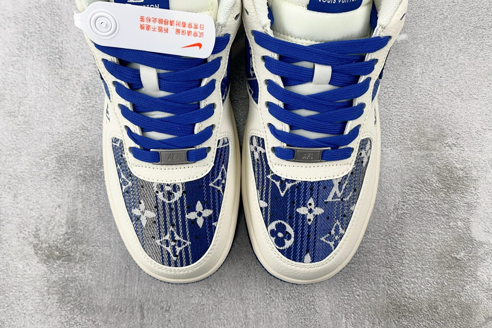 图片[7]-XC  Nike Air Force 1\’07 LV 联名 米白蓝 货号：XS1958 584 尺码：36 36.5 37.5 38 38.5 39 40 40.5 41 42 42.5 43 44 44.5 45-选品中心