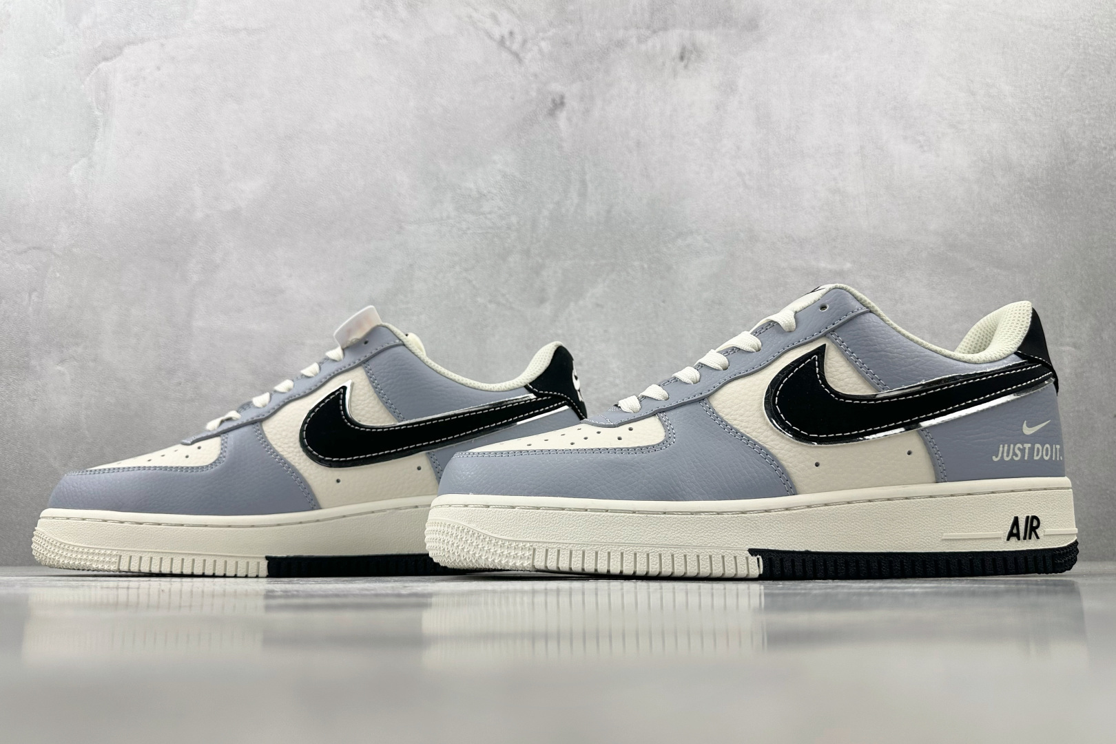 图片[5]-XC  Nike Air Force 1\’07 JUST DOIT 联名 蓝白黑 货号：CS5288 023 尺码：36 36.5 37.5 38 38.5 39 40 40.5 41 42 42.5 43 44 44.5 45-选品中心