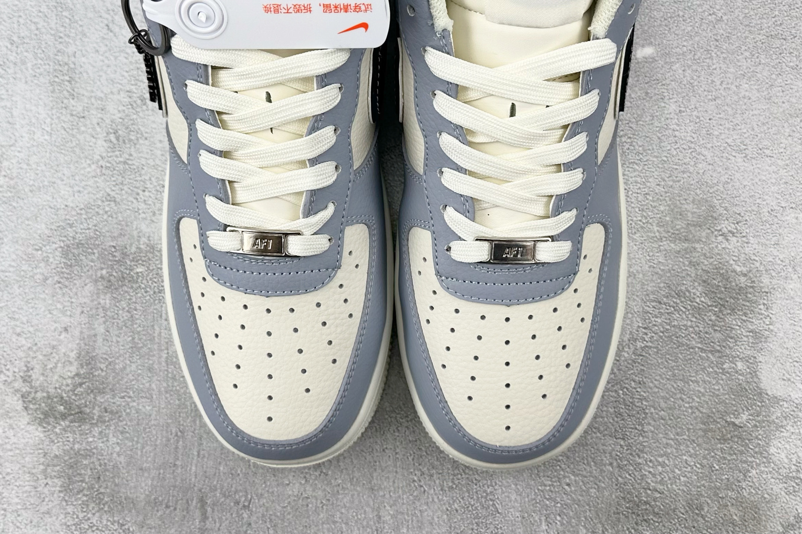 图片[7]-XC  Nike Air Force 1\’07 JUST DOIT 联名 蓝白黑 货号：CS5288 023 尺码：36 36.5 37.5 38 38.5 39 40 40.5 41 42 42.5 43 44 44.5 45-选品中心