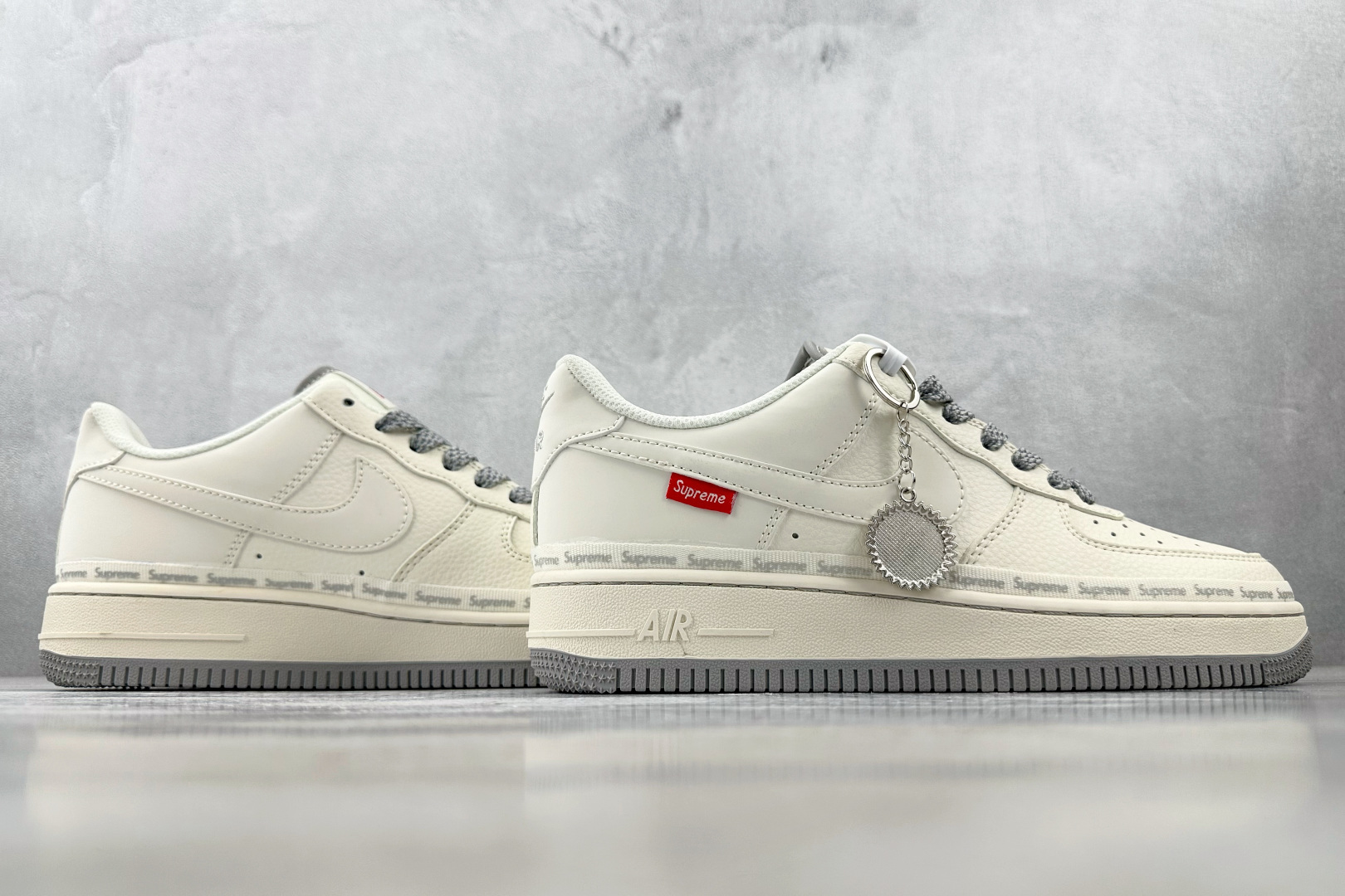 图片[6]-XC  Nike Air Force 1\’07 Supreme 联名 米白灰 货号：XX3168 205 尺码：36 36.5 37.5 38 38.5 39 40 40.5 41 42 42.5 43 44 44.5 45-选品中心