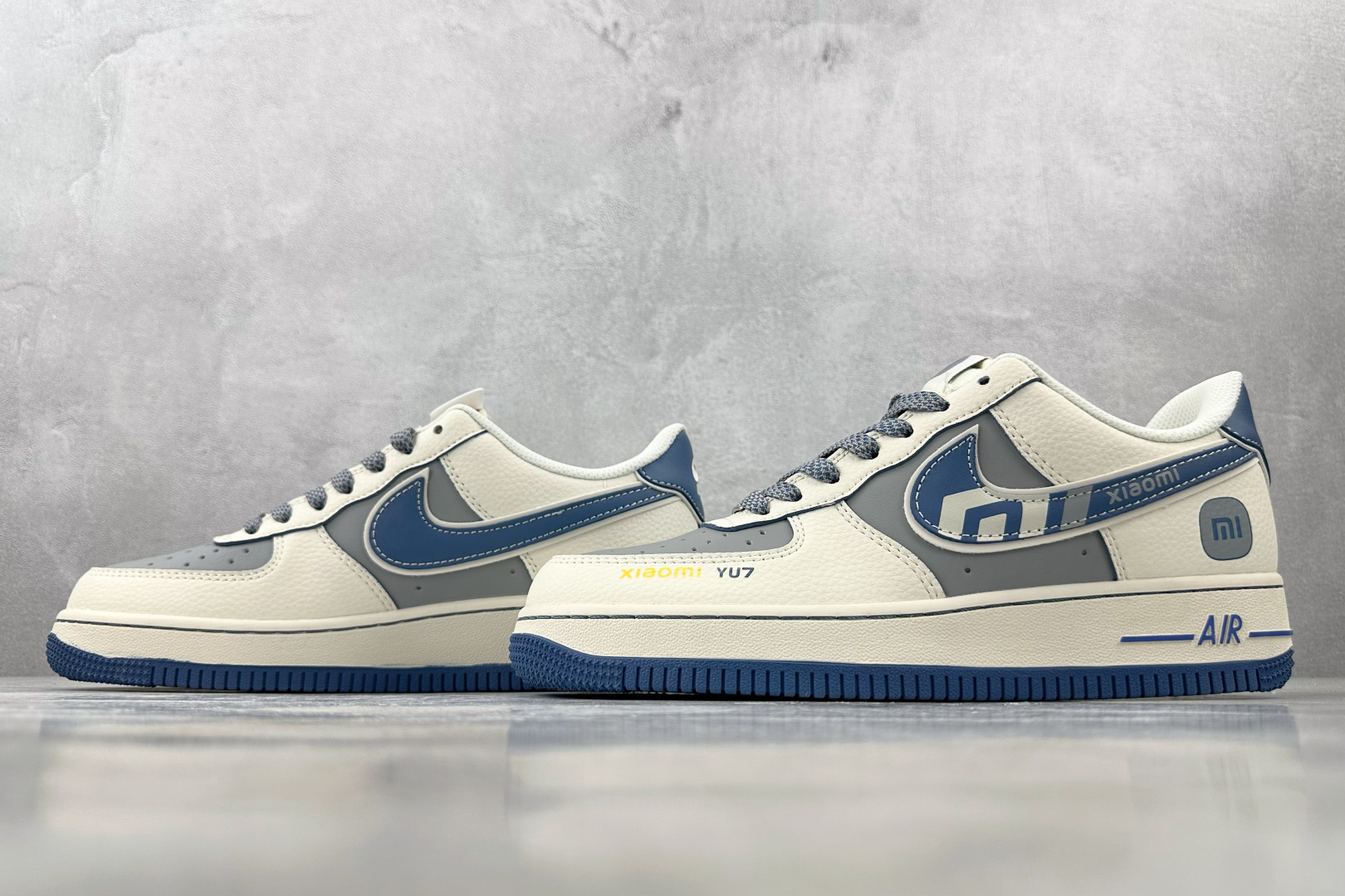 图片[5]-XC  Nike Air Force 1\’07 Xiaomi yu7 联名 白灰蓝 货号：XX3168 218 尺码：36 36.5 37.5 38 38.5 39 40 40.5 41 42 42.5 43 44 44.5 45-选品中心
