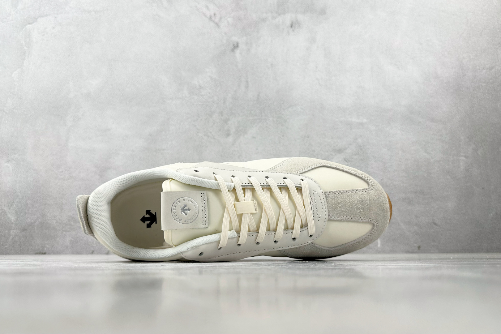 图片[3]-N版  东南亚订单 迪桑特DESCENTE Chron TRAINER 白灰 货号：D5232LSN15-WT 尺码：36 36.5 37 38.5 39 40 40.5 41 42 42.5 43 44 44.5 45-选品中心