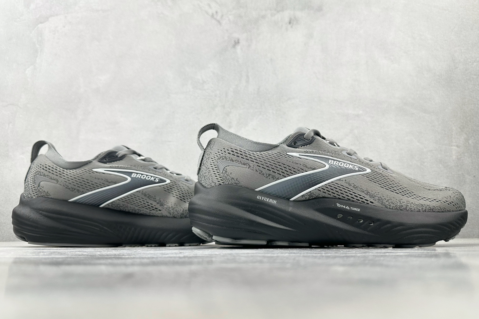 图片[6]-N版  东南亚订单 Brooks布鲁克斯 Glycerin GTS 22 甘油22 灰黑色 货号：110446-078 尺码：40 40.5 41 42 42.5 43 44 44.5 45-选品中心