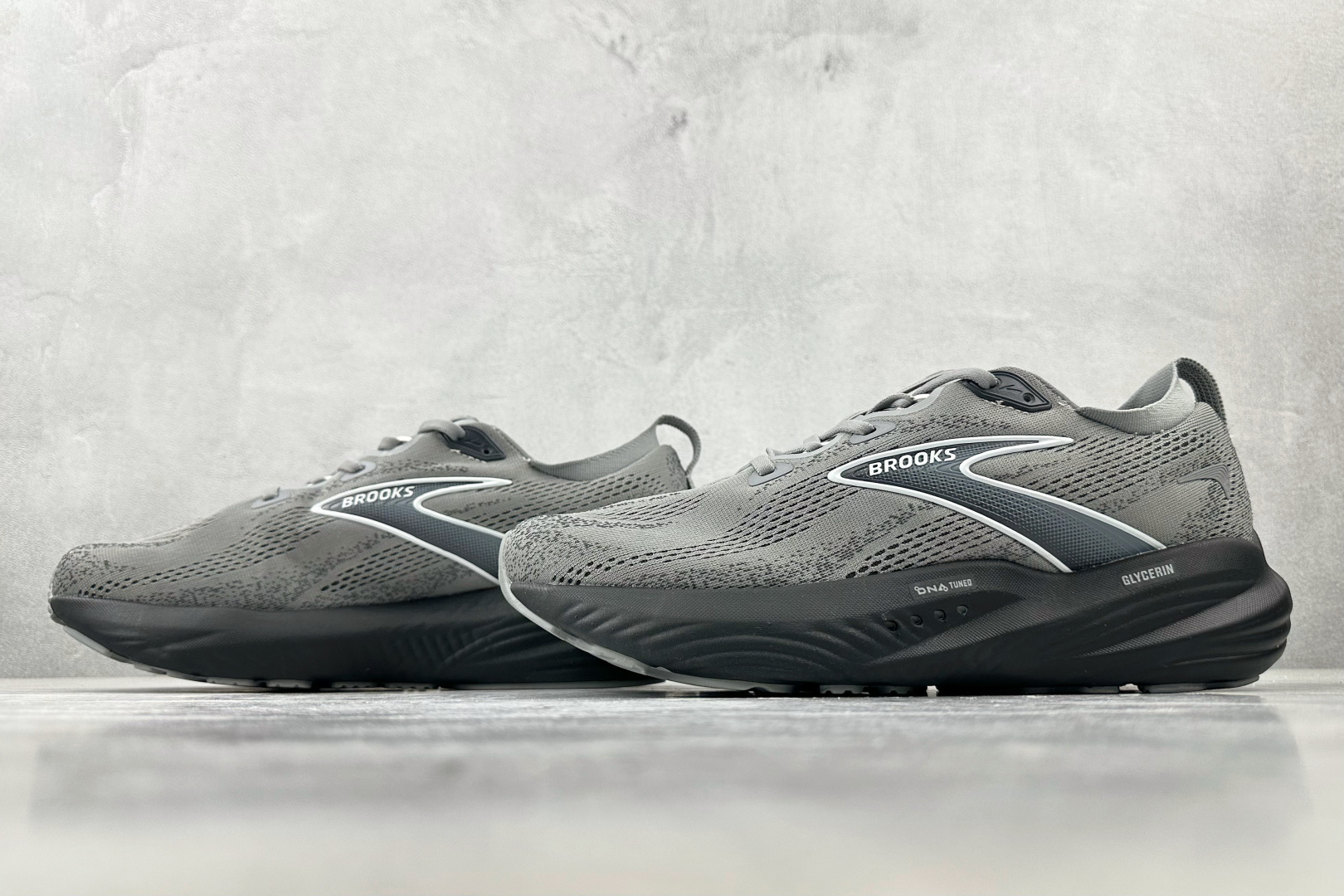 图片[5]-N版  东南亚订单 Brooks布鲁克斯 Glycerin GTS 22 甘油22 灰黑色 货号：110446-078 尺码：40 40.5 41 42 42.5 43 44 44.5 45-选品中心