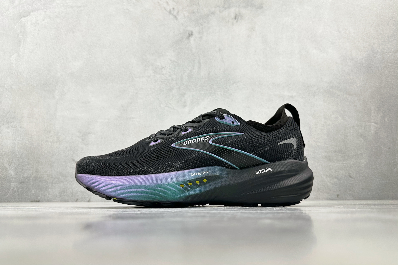 N版  东南亚订单 Brooks布鲁克斯 Glycerin GTS 22 甘油22 黑色 货号：110445-026 尺码：40 40.5 41 42 42.5 43 44 44.5 45-选品中心