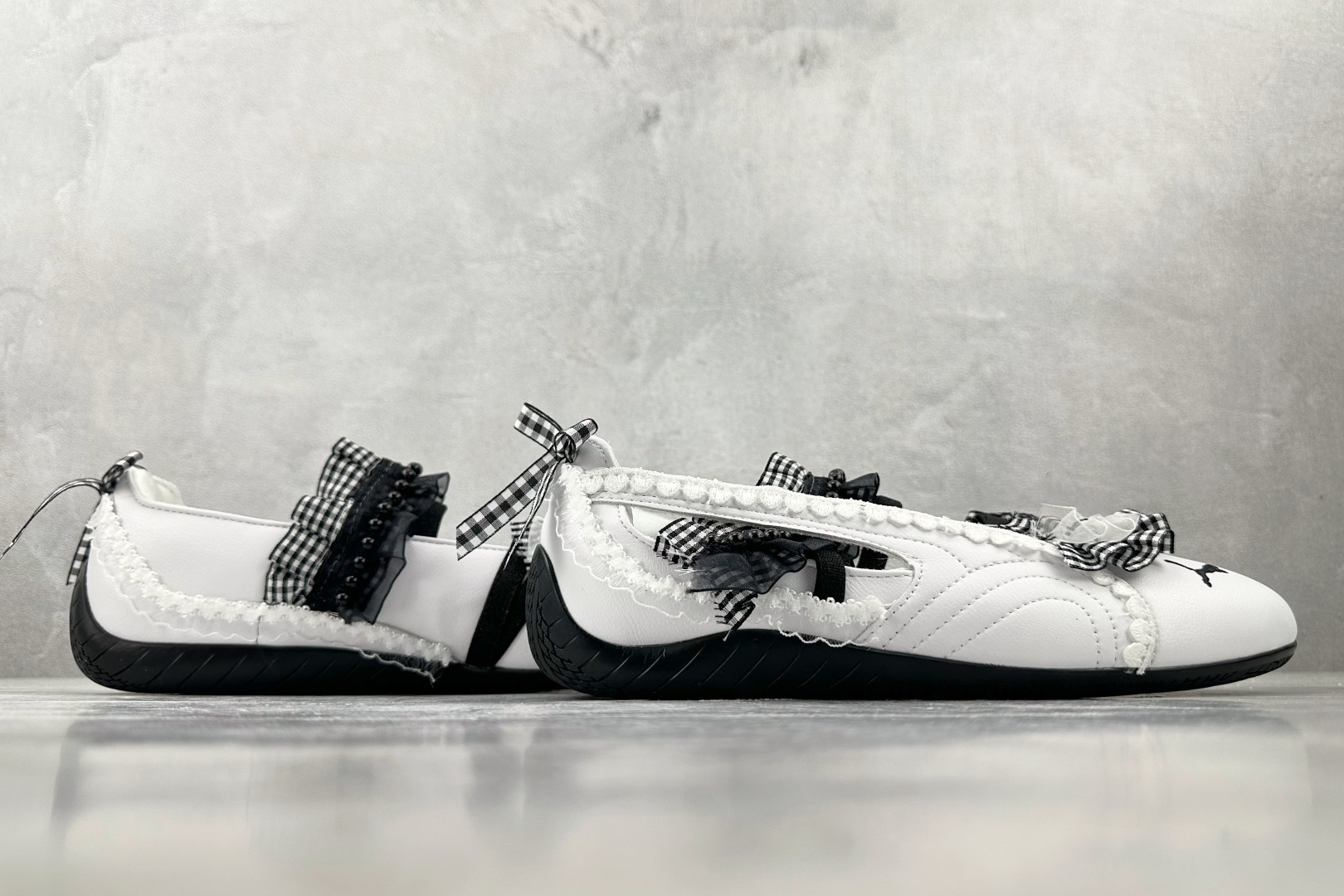 160 定制球鞋 PUMA Speedcat 系列 芭蕾序曲 白黑 403587-01