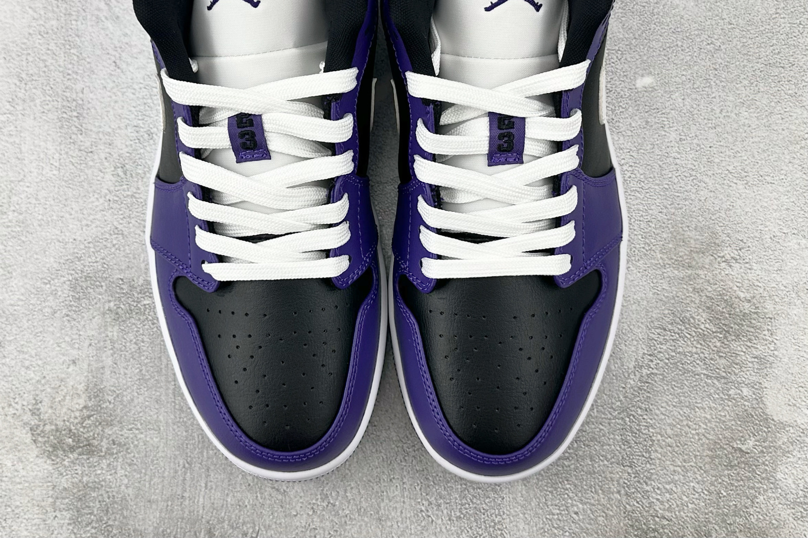 图片[7]-OT  打破市场垄断 顶级过验品质 一流品控免检产品 配色持续更新 原鞋开发 还原公司级 定位市场第一梯队 Jordan Air Jordan 1 low 黑紫拼接 货号：553558-501 尺码：35.5 36 36.5 37.5 38 38.5 39 40 40.5 41 42 42.5 43 44 44.5 45 46-选品中心